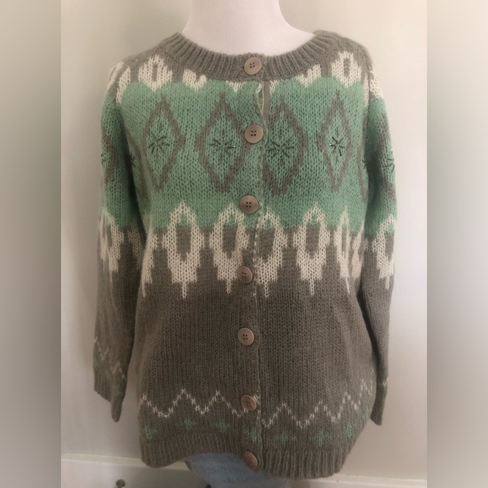 Sundance fair isle cardigan PXS